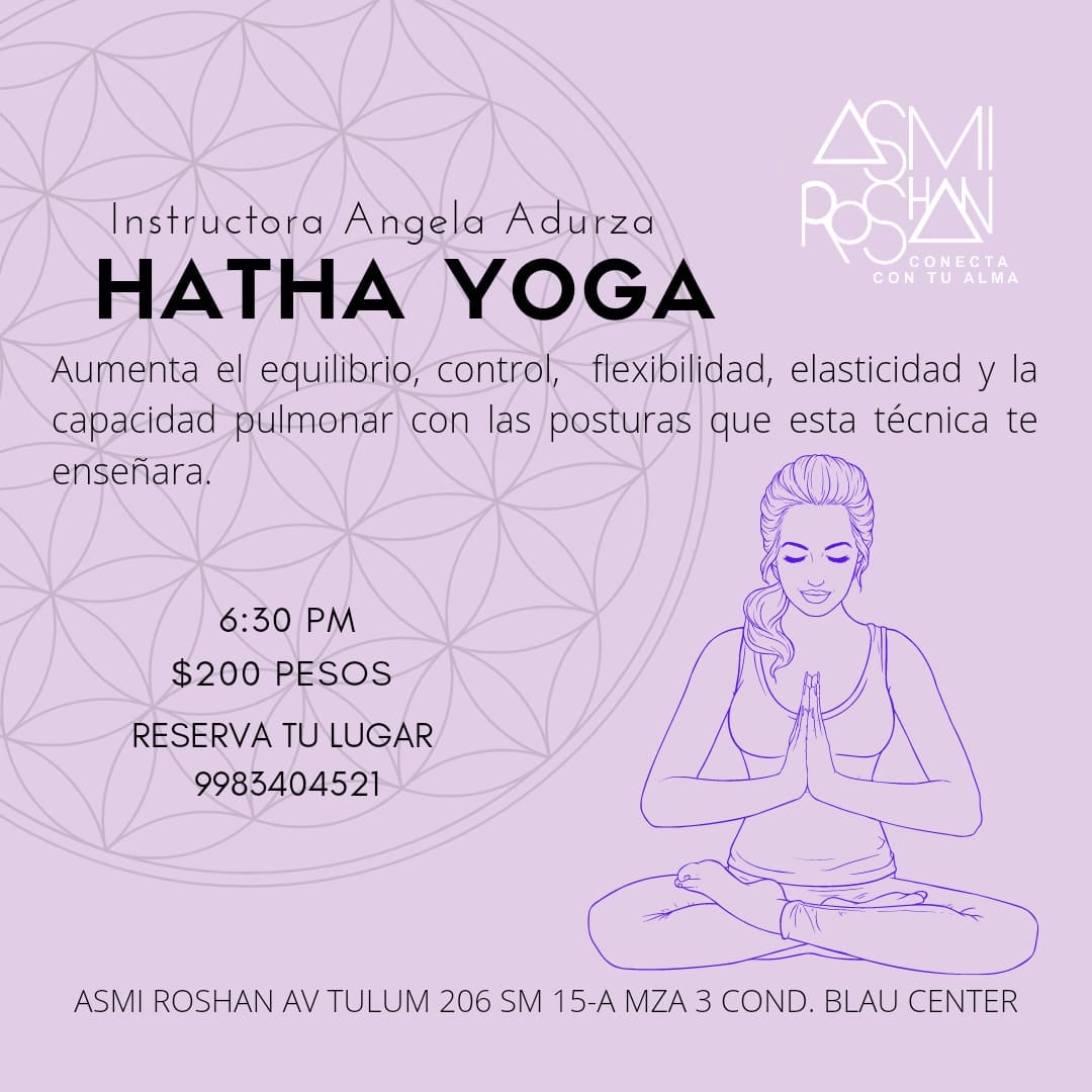 Hatha Yoga con Angela Adurza